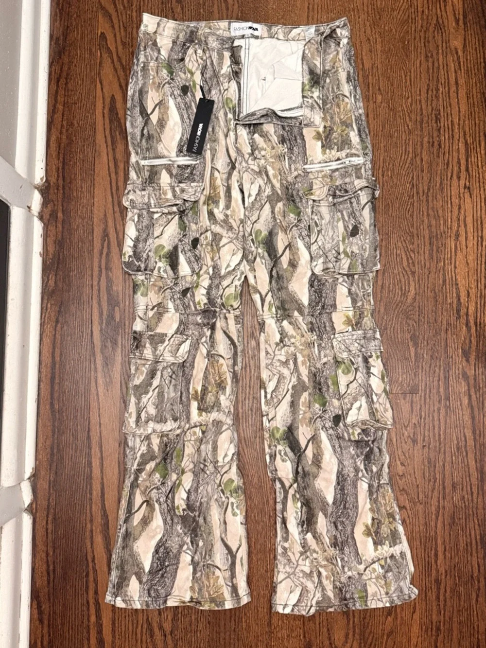 Fashion Nova Cargo Utility Pants - Picture 4 of 9